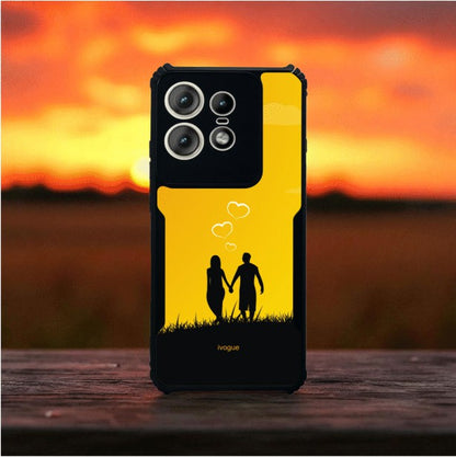 Sunset Romance Mobile Cover For Motorola Edge 50 Pro