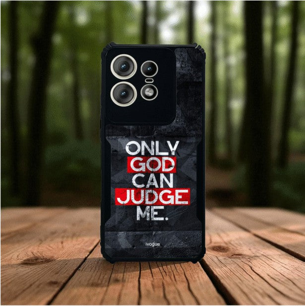 Only God Can Judge Me Mobile Cover For Motorola Edge 50 Pro