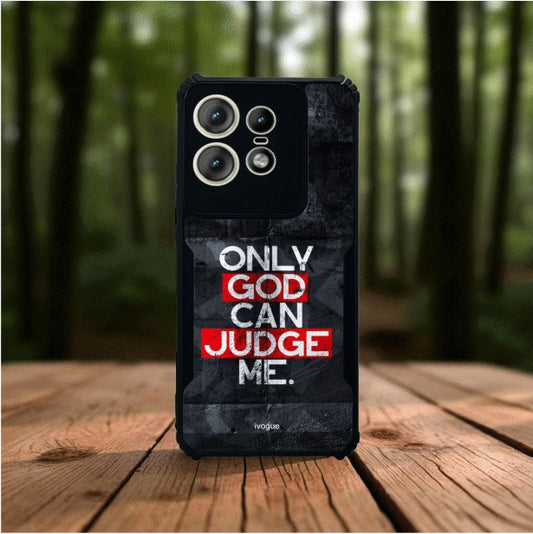 Only God Can Judge Me Mobile Cover For Motorola Edge 50 Pro