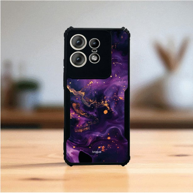 Purple Alchemy Mobile Cover For Motorola Edge 50 Pro