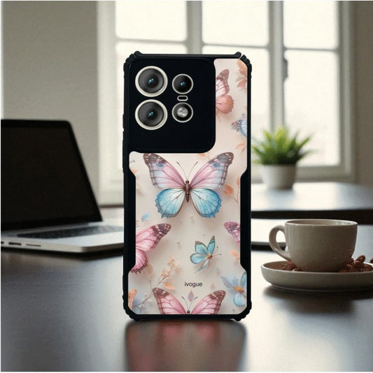 Butterfly Bloom Mobile Cover For Motorola Edge 50 Pro