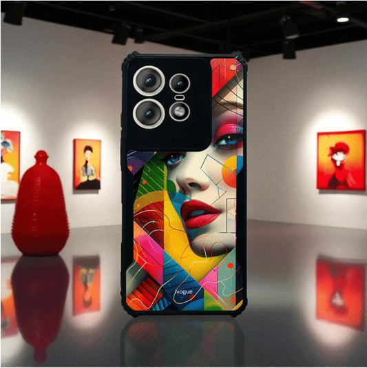 Modern Art Mobile Cover For Motorola Edge 50 Pro