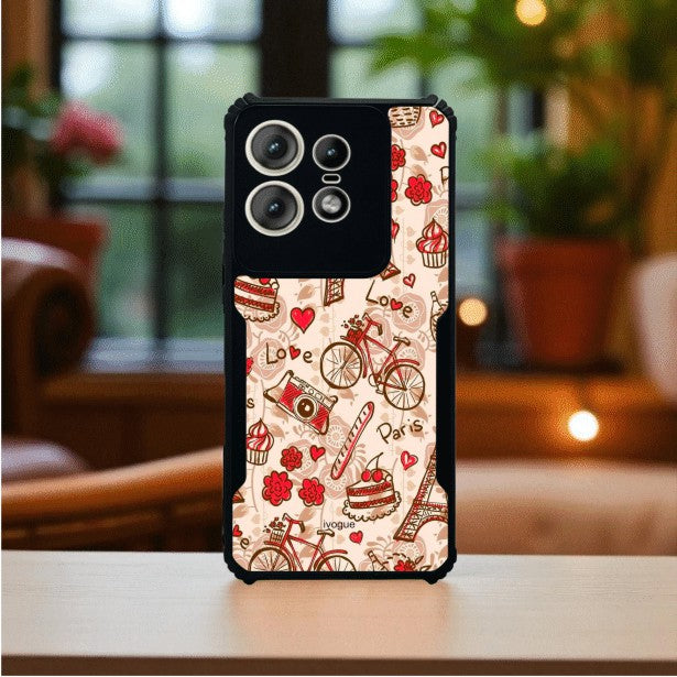 French Fancy Mobile Cover For Motorola Edge 50 Pro