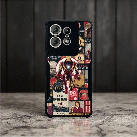 Iron Man Mobile Cover For Motorola Edge 50 Pro