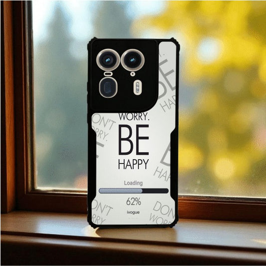Be Happy Mobile Cover For Motorola Edge 50 Ultra