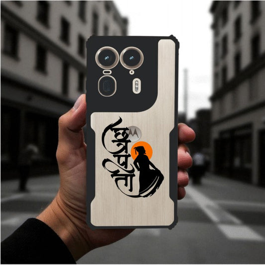 Shivaji Maharaj Mobile Cover For Motorola Edge 50 Ultra