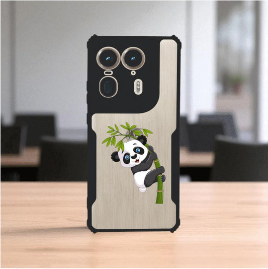 Panda and Tree Mobile Cover For Motorola Edge 50 Ultra