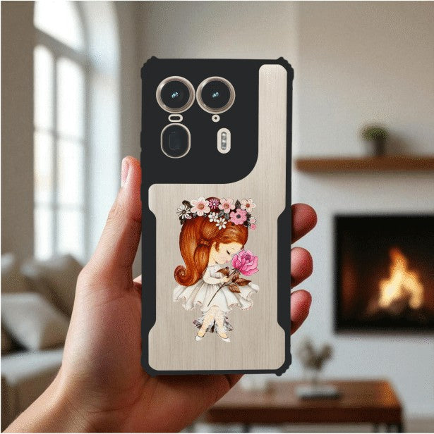 Flower Girl Mobile Cover For Motorola Edge 50 Ultra