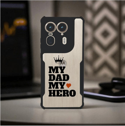 My Dad My Hero Mobile Cover For Motorola Edge 50 Ultra