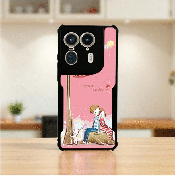 Love in the Air Mobile Cover For Motorola Edge 50 Ultra