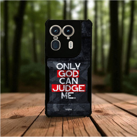 Only God Can Judge Me Mobile Cover For Motorola Edge 50 Ultra