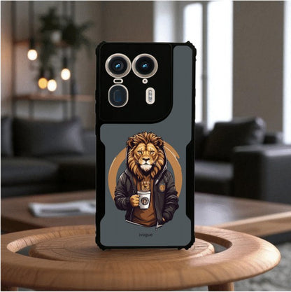 Stylish Lion Mobile Cover For Motorola Edge 50 Ultra