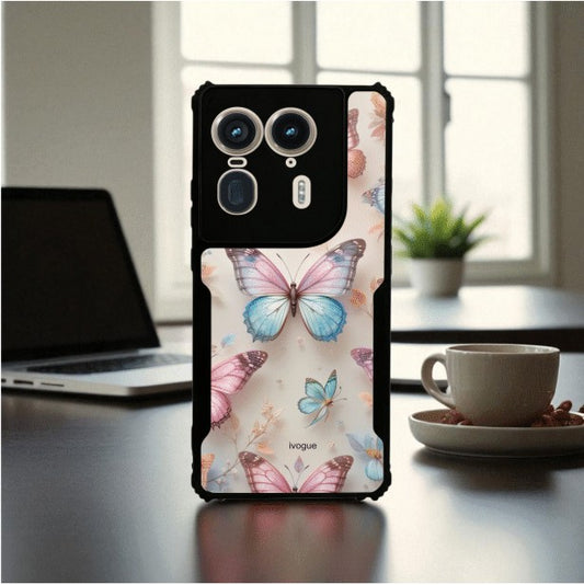 Butterfly Bloom Mobile Cover For Motorola Edge 50 Ultra