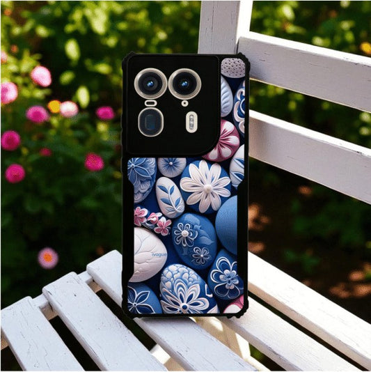 Delicate Stones Mobile Cover For Motorola Edge 50 Ultra