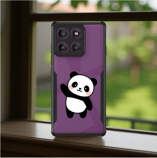Panda Mobile Cover For Motorola Edge 60 Fusion
