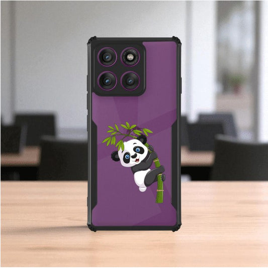 Panda and Tree Mobile Cover For Motorola Edge 60 Stylus