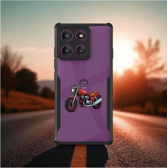 Bike Mobile Cover For Motorola Edge 60 Stylus