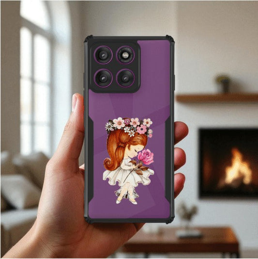 Flower Girl Mobile Cover For Motorola Edge 60 Stylus