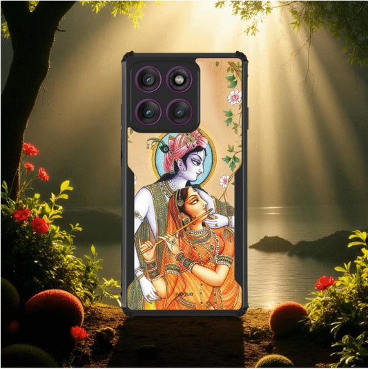 Radha Madhav Mobile Cover For Motorola Edge 60 Fusion