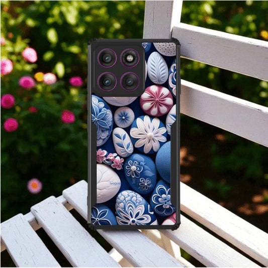 Delicate Stones Mobile Cover For Motorola Edge 60 Fusion