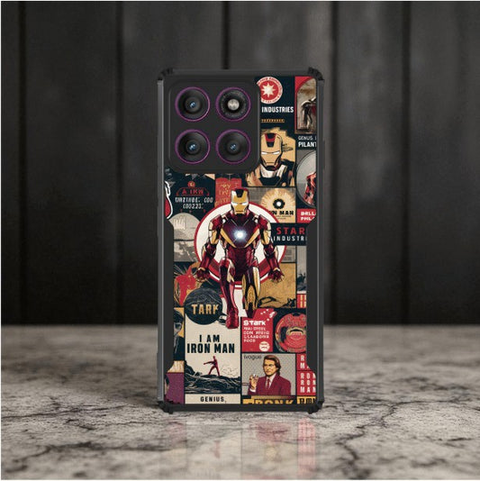 Iron Man Mobile Cover For Motorola Edge 60 Fusion