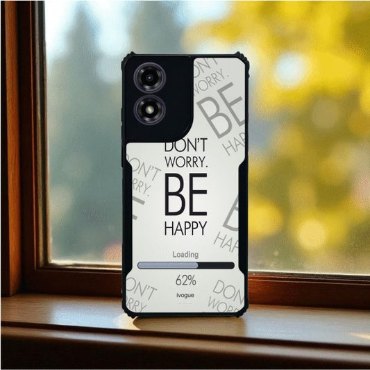 Be Happy Mobile Cover For Motorola G04S