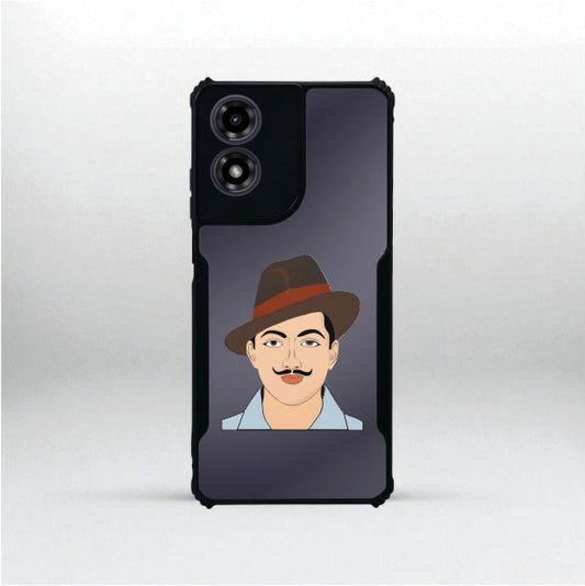 Bhagat Singh Mobile Cover For Motorola G04S