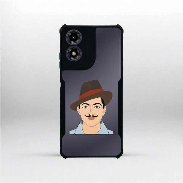 Bhagat Singh Mobile Cover For Motorola G04