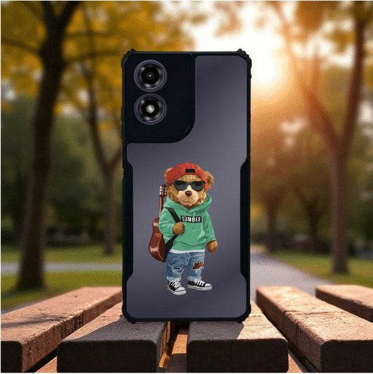 Music Boy Mobile Cover For Motorola G04S