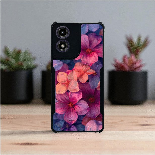 Glow Garden Mobile Cover For Motorola G04S