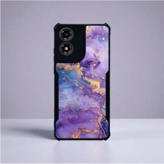 Lavender Luxe Mobile Cover For Motorola G04S