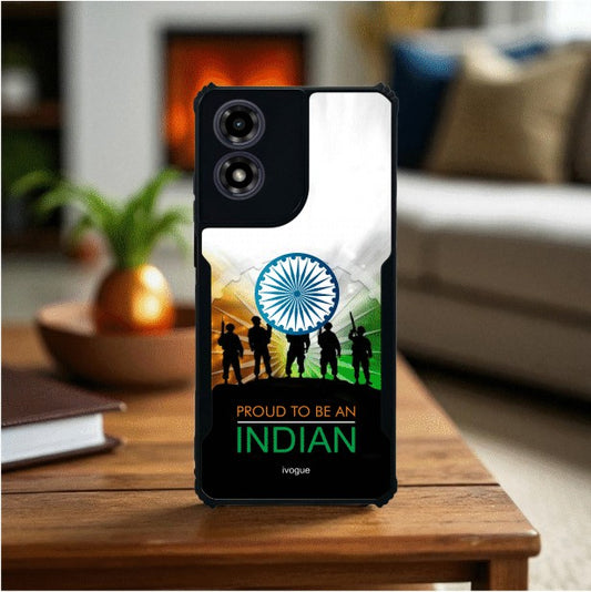 Proud to Be Indian Mobile Cover For Motorola G04S
