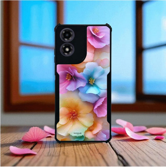 Bloom Bliss Mobile Cover For Motorola G04