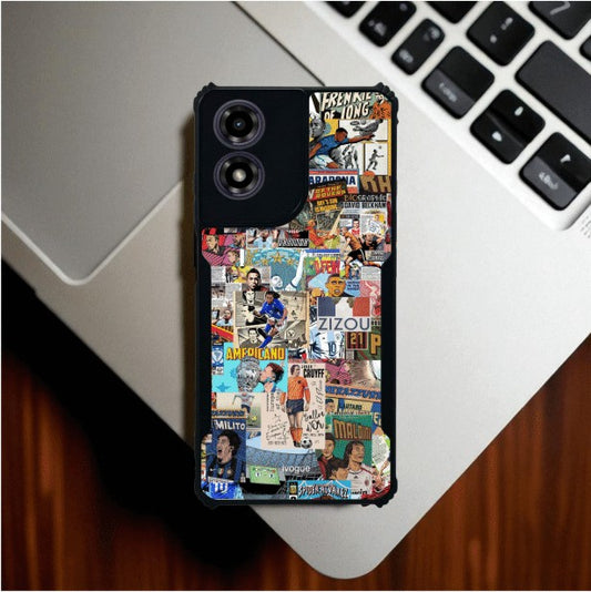 Golden Era Football Mobile Cover For Motorola G04S