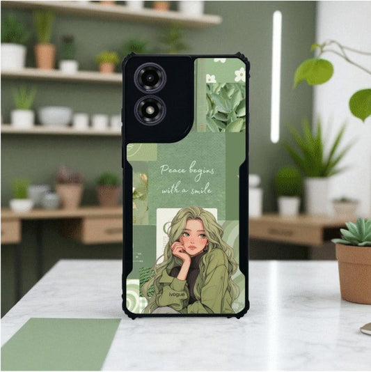 Calm Vibes Mobile Cover For Motorola G04