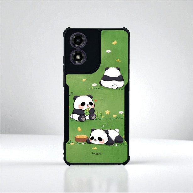 Panda Playground Mobile Cover For Motorola G04S