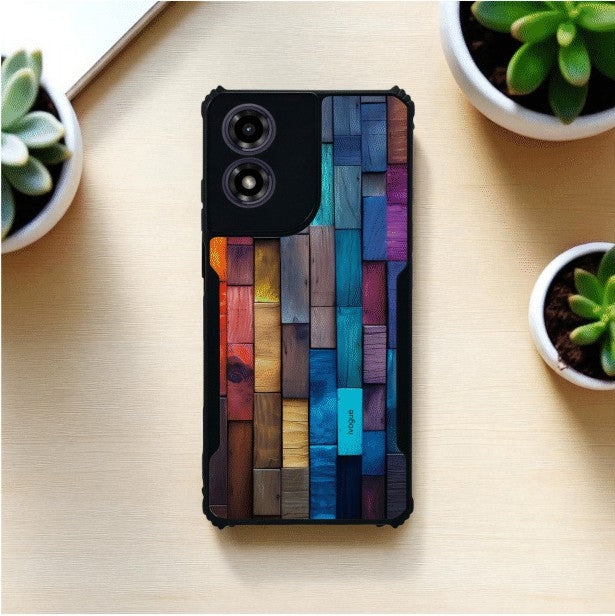 Timber Tones Mobile Cover For Motorola G04