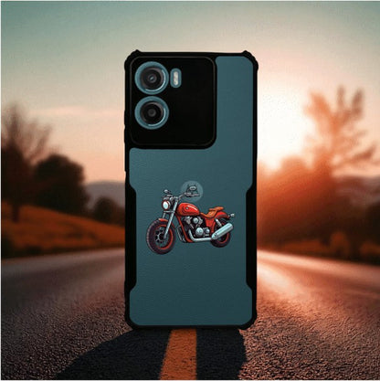 Bike Mobile Cover For Motorola G05