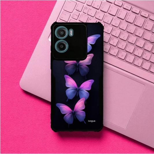 Galaxy Butterflies Mobile Cover For Motorola G05