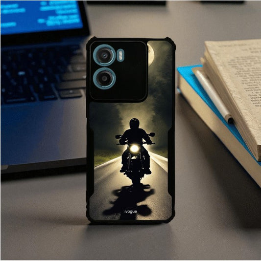 Bike Rider Mobile Cover For Motorola G05