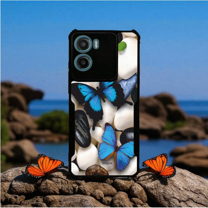 Blue Wings Beauty Mobile Cover For Motorola G05