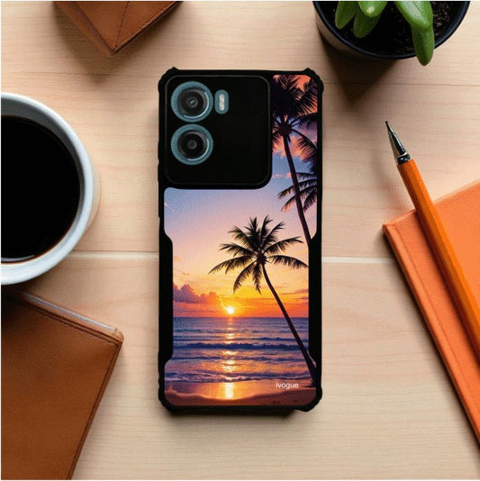 Sunset Vibes Mobile Cover For Motorola G05