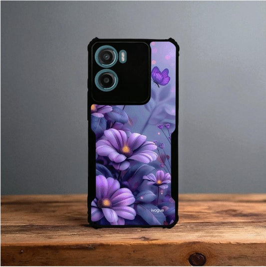Purple Serenity Mobile Cover For Motorola G05