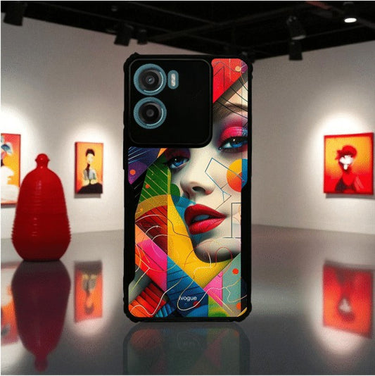 Modern Art Mobile Cover For Motorola G05