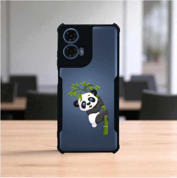 Panda and Tree Mobile Cover For Motorola G24 Power