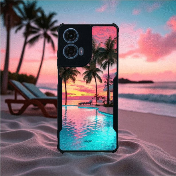 Sunset Serenity Mobile Cover For Motorola G24 Power