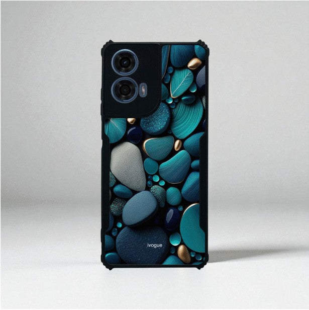 Ocean Pebbles Mobile Cover For Motorola G24 Power