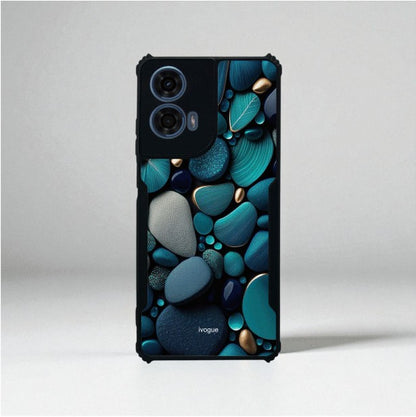 Ocean Pebbles Mobile Cover For Motorola G24 Power