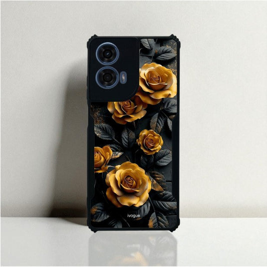 Golden Rose Mobile Cover For Motorola G24 Power