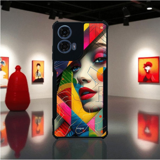 Modern Art Mobile Cover For Motorola G24 Power